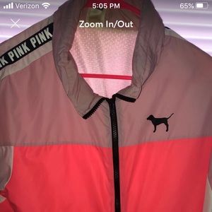 vs pink windbreaker